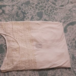 Lace top shirt